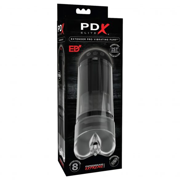 PDX Elite Extender Pro - bezprzewodowy, wysuwany dziurkacz (czarny) 