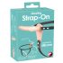 You2Toys - Strap-On - wibrator do zamocowania (naturalny)