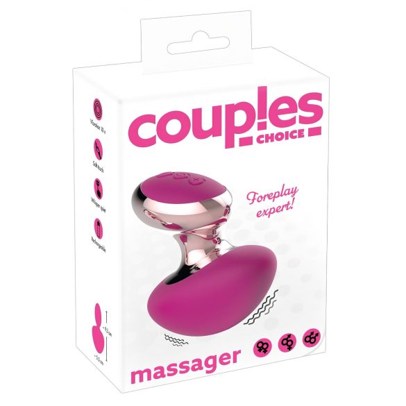 Couples Choice - mini masażer wibrator (różowy)