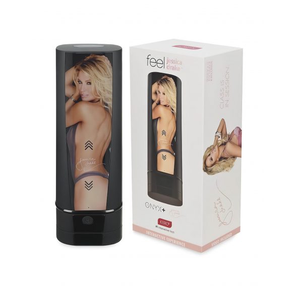 Kiiroo Onyx 2 Jessica Drake - interaktywny masturbator z akumulatorem (czarny) 