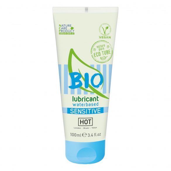 HOT Bio Sensitive - wegański lubrykant na bazie wody (100ml) 