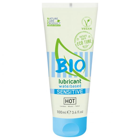 HOT Bio Sensitive - wegański lubrykant na bazie wody (100ml)