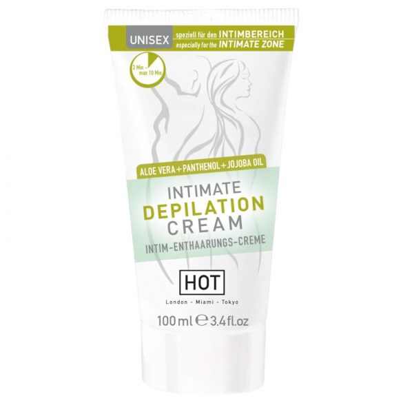 HOT Intimate - krem do depilacji intymnej z łopatką (100 ml)