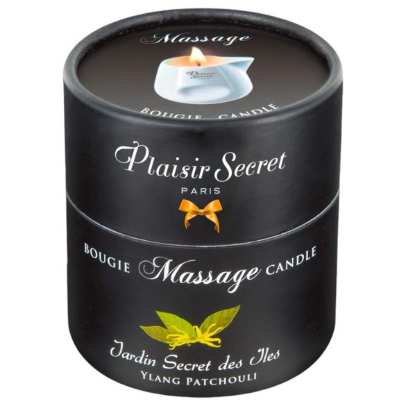 Plaisirs Secrets Ylang Patchouli - świeca do masażu (80ml)