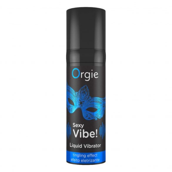 Orgie Sexy Vibe Liquid - wibrator unisex w płynie (15 ml) 