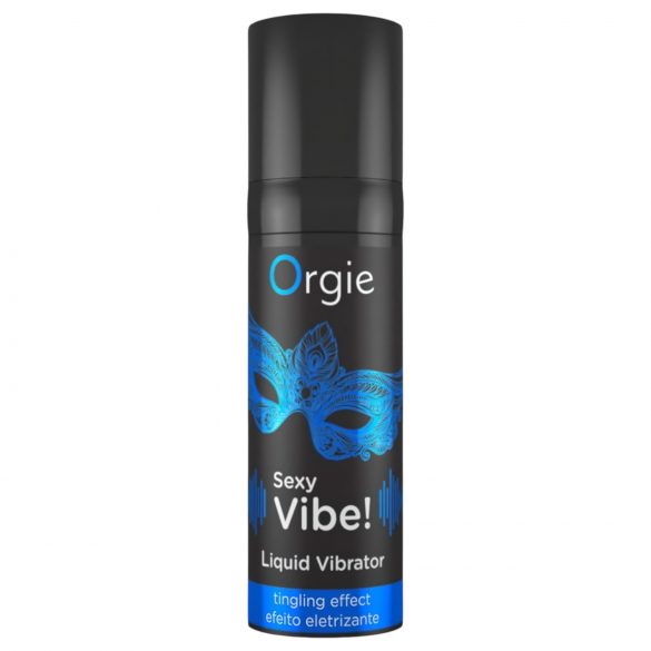 Orgie Sexy Vibe Liquid - uniseks wibrujący płyn (15ml)