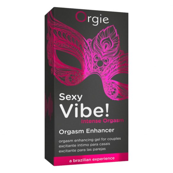 Orgie Sexy Vibe Orgasm - wibrator unisex w płynie (15 ml) 