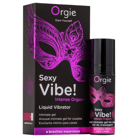 Orgie Sexy Vibe Orgasm - unisex płynny wibrator (15 ml)