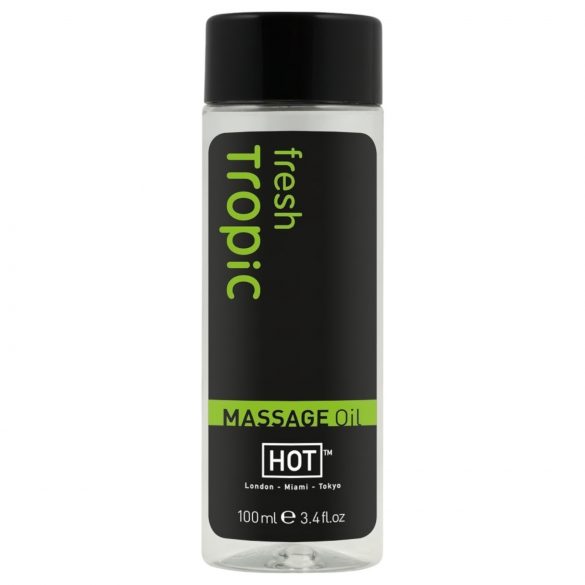 HOT olejek do masażu - świeże tropiki (100ml)