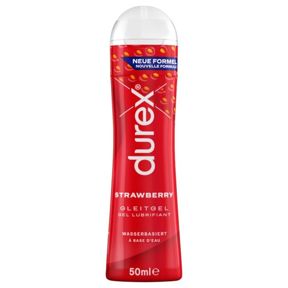 Durex Play Strawberry - truskawkowy lubrykant (50 ml)