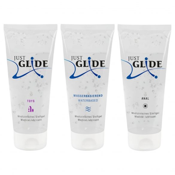 Zestaw lubrykantów Just Glide (3x200ml) 