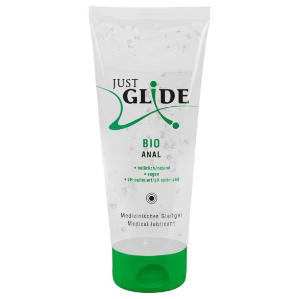 Just Glide Bio ANAL - wegański żel intymny na bazie wody (200ml)