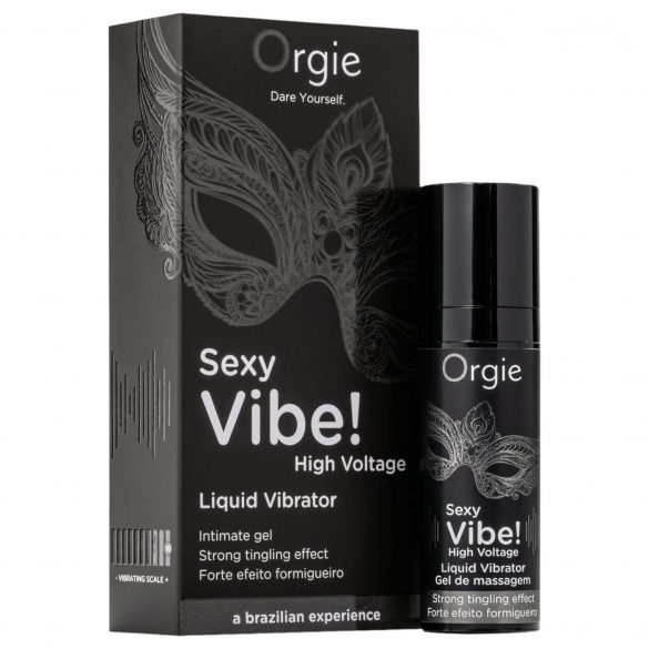 Orgie Sexy Vibe High Voltage - uniseksowy płynny wibrator (15 ml)