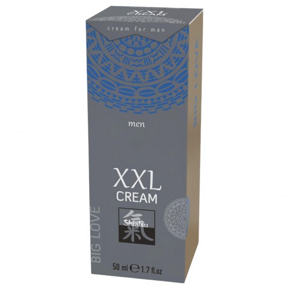 HOT Shiatsu XXL - rozgrzewający, stymulujący krem intymny dla mężczyzn (50ml) 