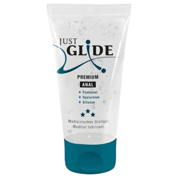 Just Glide Premium Anal - odżywczy żel nawilżający do seksu analnego (50 ml)