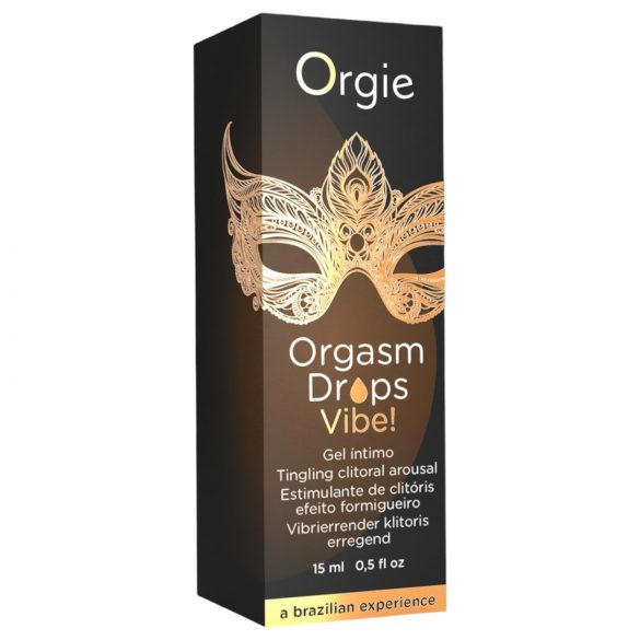 Orgie Krople Orgazmu - intymny żel mrowiący dla kobiet (15ml)