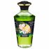 Shunga - rozgrzewający olejek do masażu - zielona herbata (100ml) 