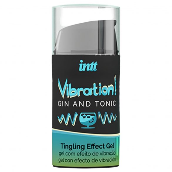 Intt Vibration! - wibrujący płyn - Gin Tonic (15ml)