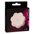 Cottelli Nipple Cover - plaster na brodawki w kwiaty - naturalny (12szt.) 