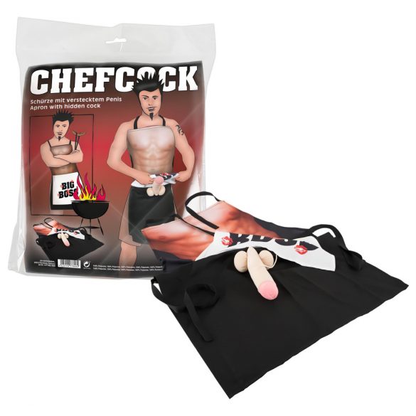 CHEFCOCK - zabawny fartuch BIG BOSS 