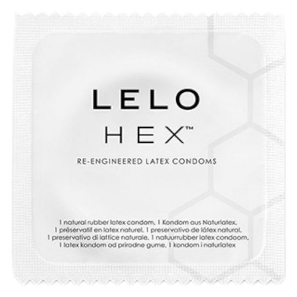 LELO Hex Original - luksusowa prezerwatywa (1 szt.) 