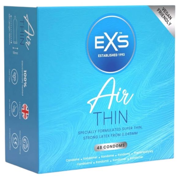 EXS Air Thin - prezerwatywy z lateksu (48 szt.)