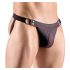 Svenjoyment - jockstrap z metalowym pierścieniem (czarny) - L/XL