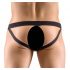 Svenjoyment - jockstrap z metalowym pierścieniem (czarny) - L/XL