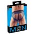 Svenjoyment - otwarty jockstrap (czarno-niebieski)