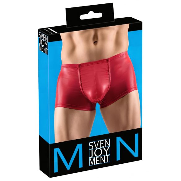 Svenjoyment - jasne bokserki push-up (czerwone)  - M