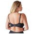 Cottelli Plus Size - usztywniany biustonosz push-up (czarny) - 90D