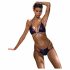 Obsessive Balitta - jasne bikini z dekoltem w szpic (fioletowy)  - M