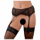 Cottelli - Basic Garter (czarny)  - XL