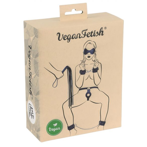 Vegan Fetish - zestaw do wiązania (7 sztuk) - czarny 