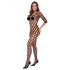 Cottelli - siateczkowe bodystocking (czarne) - S-L