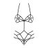 Obsessive - Body harness body (czarny) - S/M 