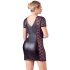 Cottelli Plus Size - Bandeau, koronkowa sukienka combo (czarny) - 3XL