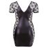 Cottelli Plus Size - Bandeau, koronkowa sukienka combo (czarny) - 3XL