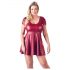 Cottelli Plus Size - Sukienka mini A-linia (czerwona)