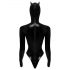 Black Velvet - długoręki body Batwoman (czarne) - M