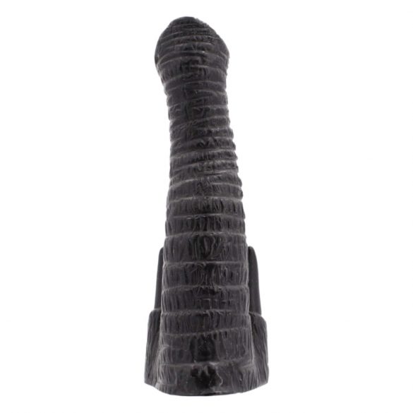 AnimHole Djumbo - dildo z trąbą słonia - 18 cm (czarny) 