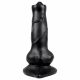 Animalorny - Dildo do penisa dla psa - 12 cm (czarne) 