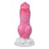 Animalorny Buldog - dildo z penisem dla psa - 17cm (różowy) 