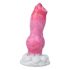 Animalorny Buldog - dildo z penisem dla psa - 17cm (różowy) 