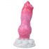 Animalorny Bulldog - pies dildo w kształcie psiego penisa - 17cm (różowy)