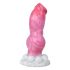 Animalorny Buldog - dildo z penisem dla psa - 17cm (różowy) 