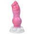 Animalorny Bulldog - pies dildo w kształcie psiego penisa - 17cm (różowy)