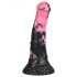 Bad Horse silicone dildo 18cm (czarno-różowy)