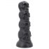 Toppedmonster - dildo czaszka - 22 cm (czarny)