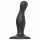 Strap-on-me Curvy S - faliste dildo ze stopką (czarne) 